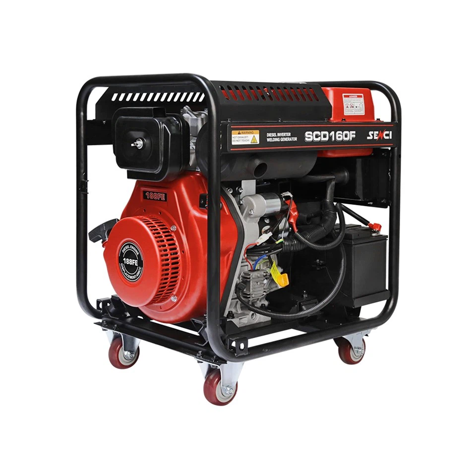 SCD160F Spawarka napędzana silnikiem wysokoprężnym 160A Generator spawalniczy inwertorowy