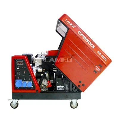 Generator z cichym inwerterem o mocy 5 kW, moc silnika wysokoprężnego